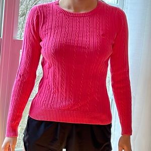 Izod pink sweater
